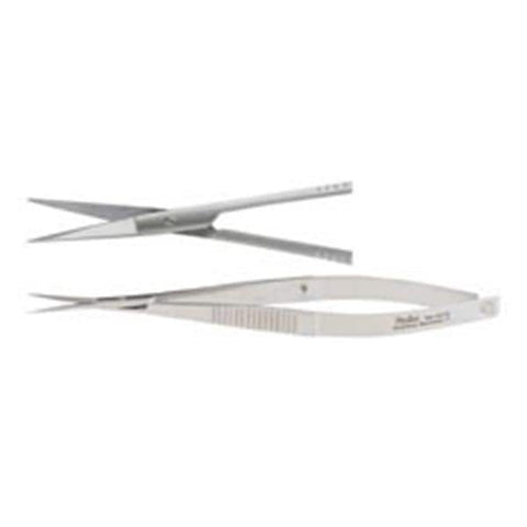 Miltex Scissors Iris 4-1/2" Sharp/Sharp Straight Stainless Steel Each - Integra Miltex - 18-1510