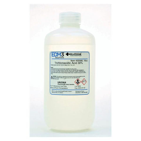 EDML, LLC Trichloroacetic Acid 30% 16oz Each - 400566
