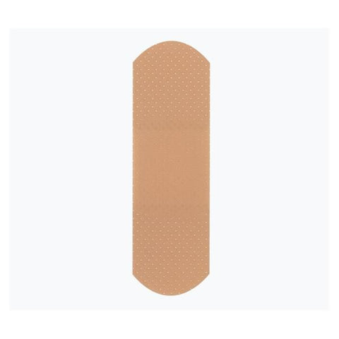Dukal Corporation Bandage Adhesive Plastic 1x3" Flexible Tan 12Bx/Ca - 1090033