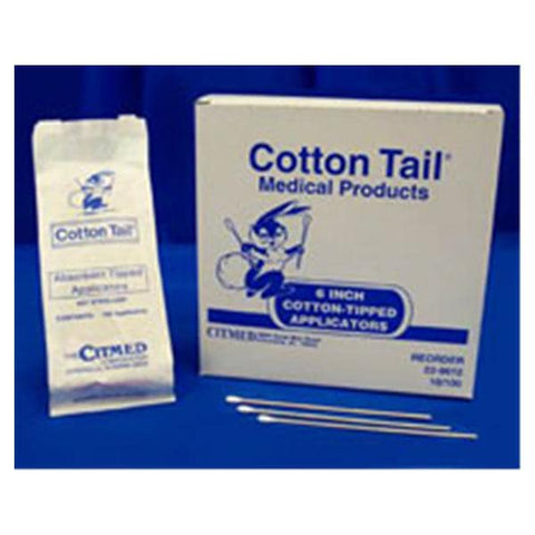 Citmed Corp Applicator Cotton Tip Non Sterile 6 in Secure Wooden Stem 10000/Case - 229612CS