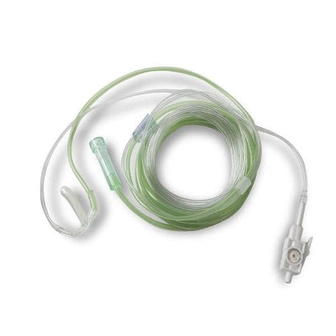 Zoll Medical Cannula Oral/Nasal etCO2 Sampling LoFlo Sidestream Adlt Over-the-Ear Clear 10/Bx - 8000-0358
