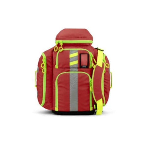 Statpacks Backpack EMS G3 Perfusion 22x8x10" Red Zipper Closure Shoulder Strap Each - G35005RE