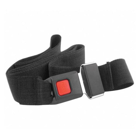 Medsource International Strap Backboard Polypropylene 5' 2 Piece Metal Buckle Black Each, 50 Each/CA - MS-ST593