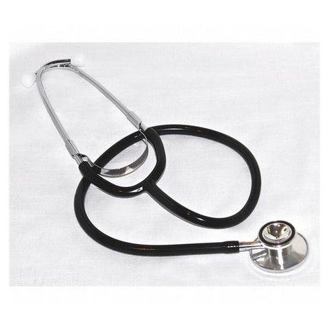 Medsource International Stethoscope Economy Black 22" 2-Head Each, 50 Each/CA - MS-70031