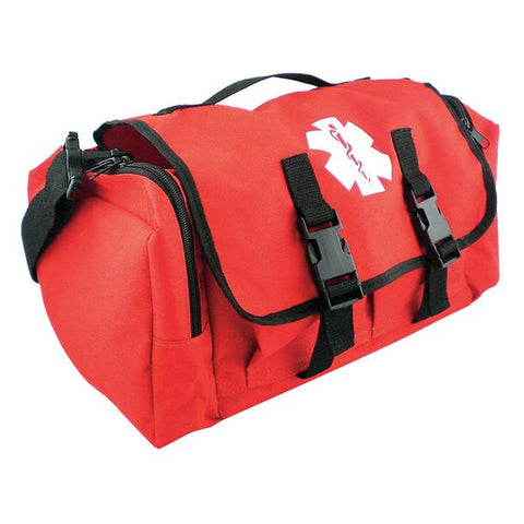 Medsource International Bag Cab 13x9x6" Red Zipper/Buckle Closure Top Handle/Shoulder Strap Each - MS-B3303