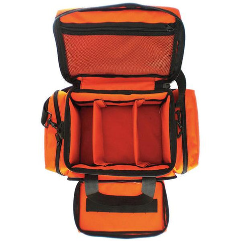 Medsource International Bag Attack 20x12x10" Orange Zipper Closure 2 Top Handles/Shoulder Strap Each - MS-B3402