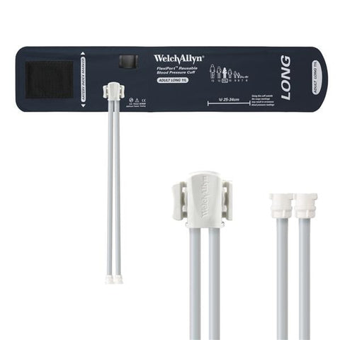 Welch Cuff Blood Pressure FlexiPort 25-34cm Adult Size 11 Arm Long Navy Blue Eachch - Allyn - REUSE-11L-2MQ