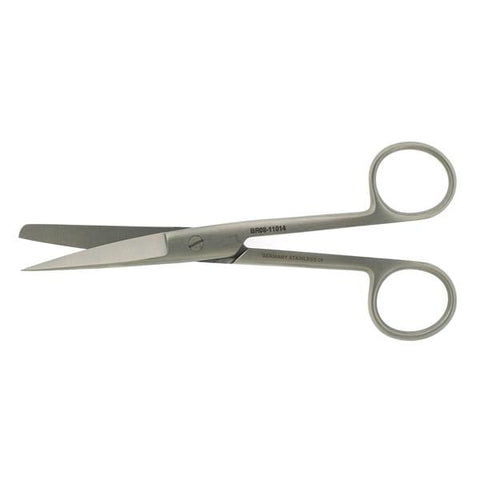 Hermann Medizentechnik Scissors Operating 5-1/2" Sharp/Blunt Straight Stainless Steel Each - BR08-11014