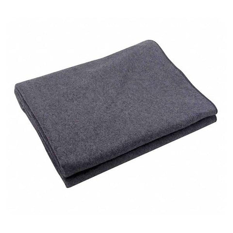Medsource International Blanket All Purpose 66x88" Wool Dark Gray Each, 10 Each/CA - MS-40520