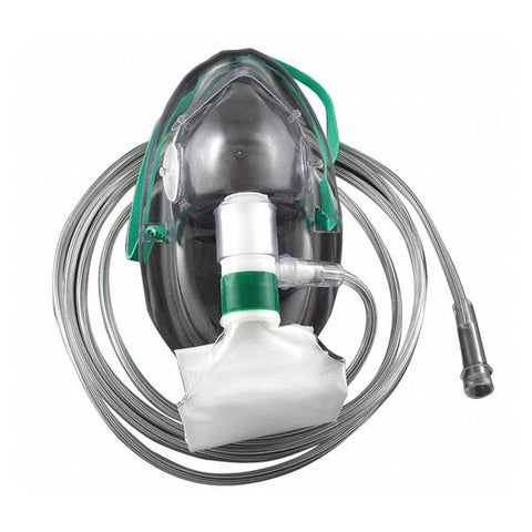 Medsource International Mask Oxygen Adult Elongated PVC Each, 50 Each/CA - MS-25070