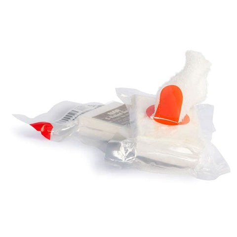 North America Rescue LLC Bandage Gauze Cotton 4.5"x 4.1 Tan Eachch - 30-0003