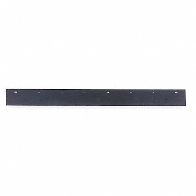 24 W Straight Neoprene Replacement Squeegee Blade Black