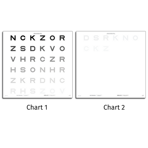 10 AND 20 FT (3 AND 6 M) SNELLEN CHART