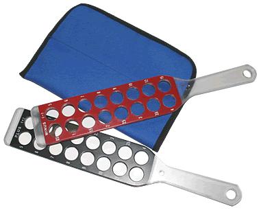 2-PADDLE RETINOSCOPY RACK