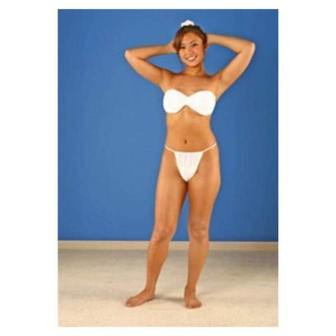 The Systems Group, Inc Panty Bikini White 25/Pk, 10 PK/CA - SPA-3