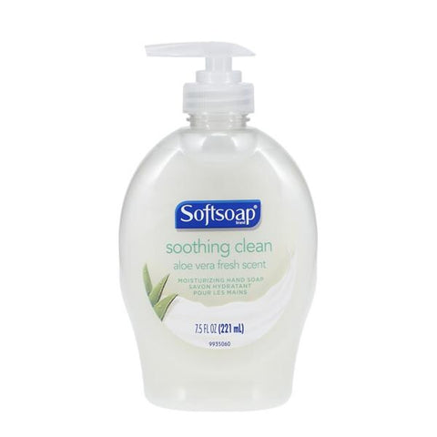 Colgate Palmolive Soap Soothing Softsoap 7.5 oz Fragrance Free Each, 6 Each/CR - US04968A