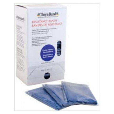 The Hygenic Corp. Band Exercise Thera-Band 5'x5.5" Blue X-Heavy Latex 30/Pk - 20550