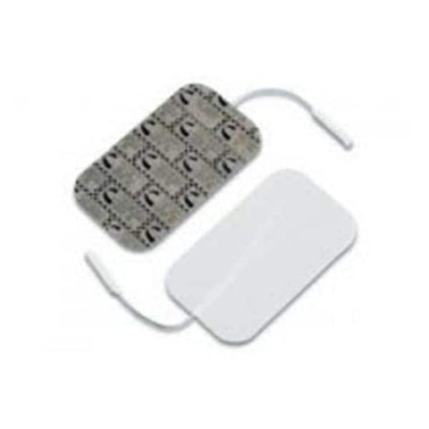 Chattanooga Corp. Electrode Stimulator Dura-Stick 2x3-1/2" Cloth/Carbon Ag Film 4/Pk, 10 PK/CA - 42179
