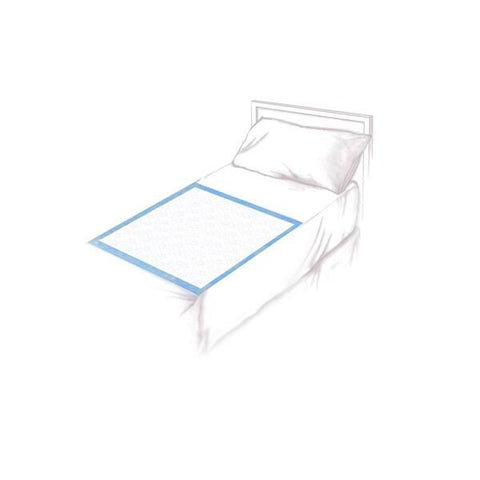 SCA Incontinence Underpad Harmonie Tena Unisex Large 23x36" Extra White/Blue 25/Pk, 6 PK/CA - 355