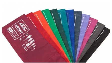 ADC American Diagnostic Corp Adcuff Blood Pressure Cuff, 2 Tube Bladder Adult Large 34 - 50 cm Nylon