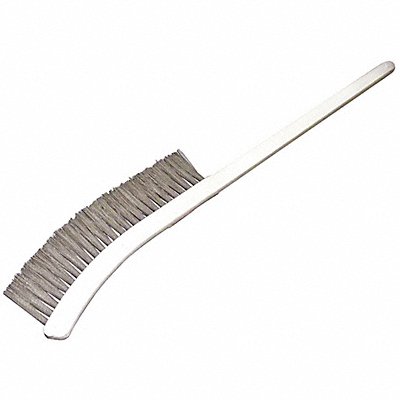 24 L Polyester Long Handle Wand Brush White