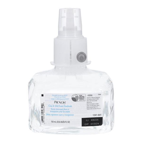 Gojo Industries Inc Wash Foam 700 mL Refill Fragrance Free Each, 4 Each/CA - 8711-04