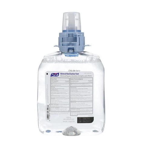 Gojo Industries Inc Sanitizer Hand Foam Purell Advanced f/ TFX Dspnsr 70% Ethyl Alc v/v 1200 mL Each, 2 Each/CA - 5392-02