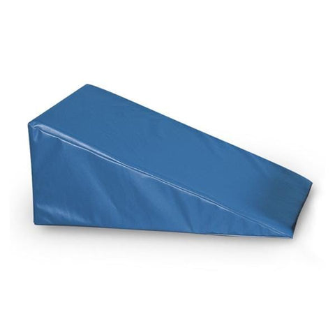 Hausmann Industries Bolster Wedge Positioning Medium Blue Vinyl Cover Anti-Slip/Firm Support Each - 43