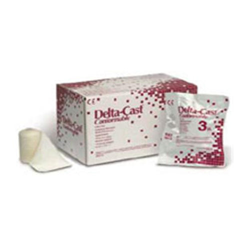 BSN Medical, Inc Tape Delta-Cast Polyester 3"x4yd Roll 3-5 Minute Set Time LF White 10/Bx - 6603