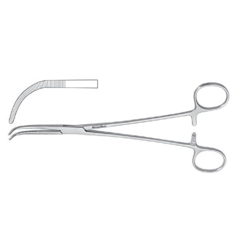 Miltex Forcep Hemostatic Mixter Meister-Hand 9" Full Curve Stainless Steel Each - Integra Miltex - MH7-206