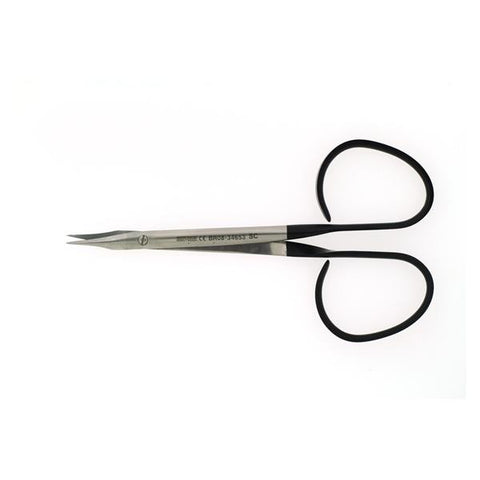 Hermann Medizentechnik Scissors Suture Gradle SuperCut 3-3/4" Sharp SuperCut Slight Curve SS Each - BR08-34653SC