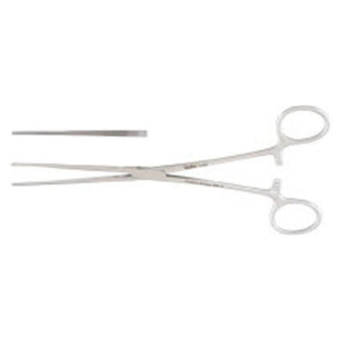 Miltex Forcep Bainbridge 7-1/4" Serrated Straight Stainless Steel Each - Integra Miltex - 7-234