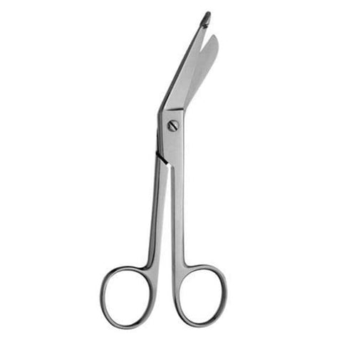 Medco Instruments Inc Scissors Bandage Lister 5-1/2" Angled Stainless Steel Each - 81050