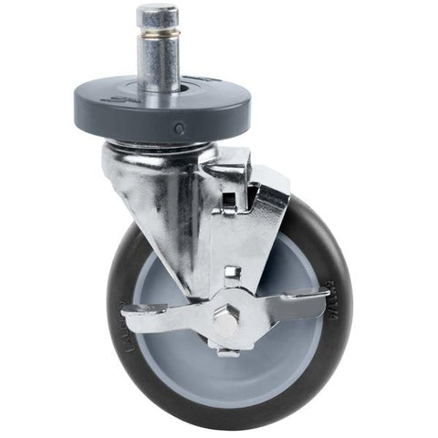 Intermetro Industries Casters Stem Brake 5" Each - 5MPB