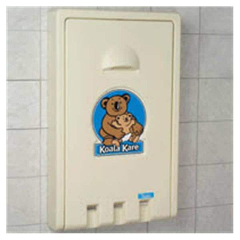Koala kare Products Liner Station Koala Kare F/ Bby Chng Stn 18x13-1/2" 3-Ply Paper White 500/Case - KB150-99