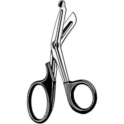 Sklar Instruments Scissors Multi-Cut Utility Surgi-OR 7-1/2" Bl/Bl Serrated Angled SS/Plstc Each - 95-105