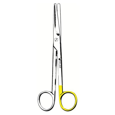 Sklar Instruments Scissors Dissecting Mayo Sklarcut 6-3/4" Bl/Bl Micro-Serrated Straight SS Each - 15-3555