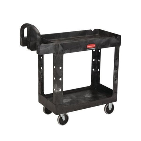 Rubbermaid Cart Utility 44x25.25x39" 5" Swivel Casters Each - FG452088BLA