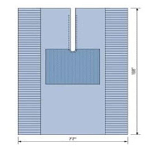 C Sheet Surgical Fenestrated 77x108" Sterile 12/Ca - Core Medical, Inc - 19128