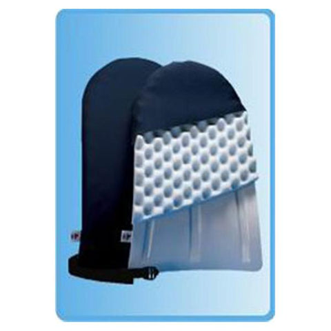 Core Products Support Backrest Comfort Core Lumbar Blue Polyester Nylon Blend Cover Each - BAK-451