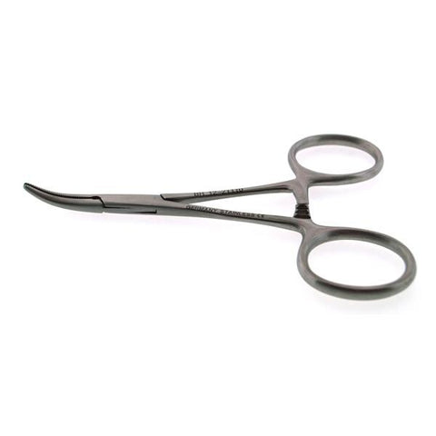 Hermann Medizentechnik Forcep Hemostatic Hartmann Mosquito 4" Curved Stainless Steel Each - BR12-21110