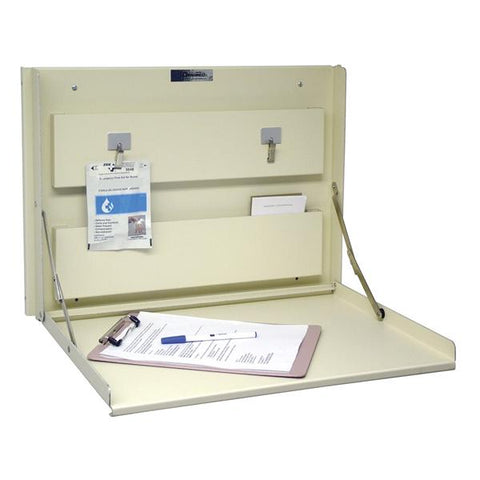Omnimed Inc Wall Desk Folding Beige Each - 291502-BG