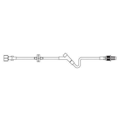 Baxter Healthcare IV Extension Set 13" Interlink Injection Site Male Luer Lock Adapter 48/Ca - 2C6605