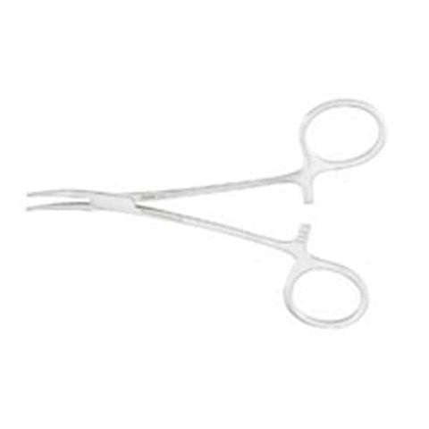 Miltex Forcep Hemostatic Halsted Mosquito 5" Curved Stainless Steel Disposable 12/Pk - Integra Miltex - EG7-4