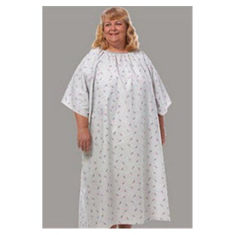 Fashion Seal Gown IV Polyester / Cotton Sheeting Small 50 in Unisex Matchsticks Adult Each - 712-NS
