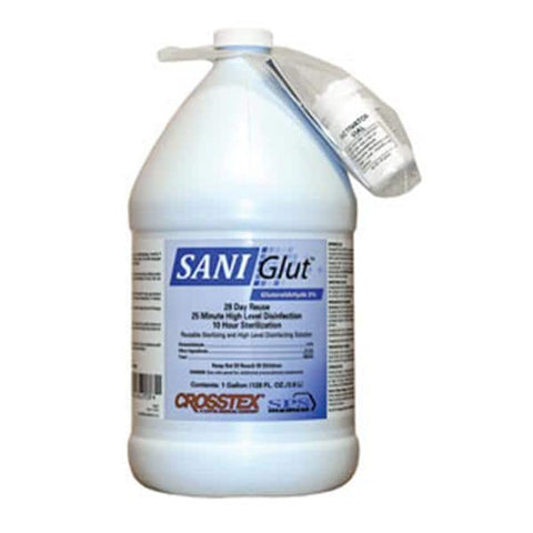 Crosstex International Disinfectant Solution Sani Glut 1 Gallon Each, 4 Each/CA - JGLUT