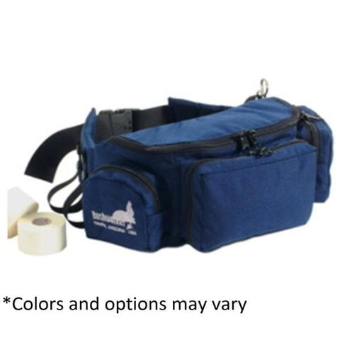 Bushwalker Bags Belt Pack Deluxe 5.75x17.75x6" Black Zipper Closure Adj Pd Hp Blt Each - B25BK