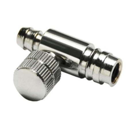 Graham Valve Air Release For Blood Pressure Bulb Regular Silver Eachch - Field/Everest &Jennings - 2404
