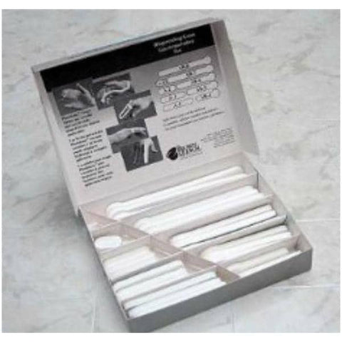 Brownmed Splint Support Plastalume Assorted Kit Finger White Size #40 Universal 40/Pk - 10003