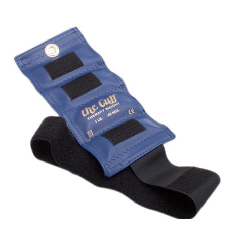 Fabrication Enterprises Cuff Weight The Cuff Original 1lb Blue Ankle/Wrist/Thigh Each - 10-0203